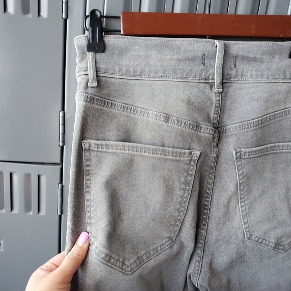 High waisted slim gray jeans - Picture 8 of 11